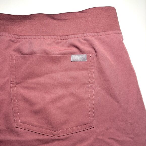 FIGS Scrub Pants Women's XXLT Tall Zamora Jogger Dark Mauve Pink Tech Collection - Picture 2 of 10